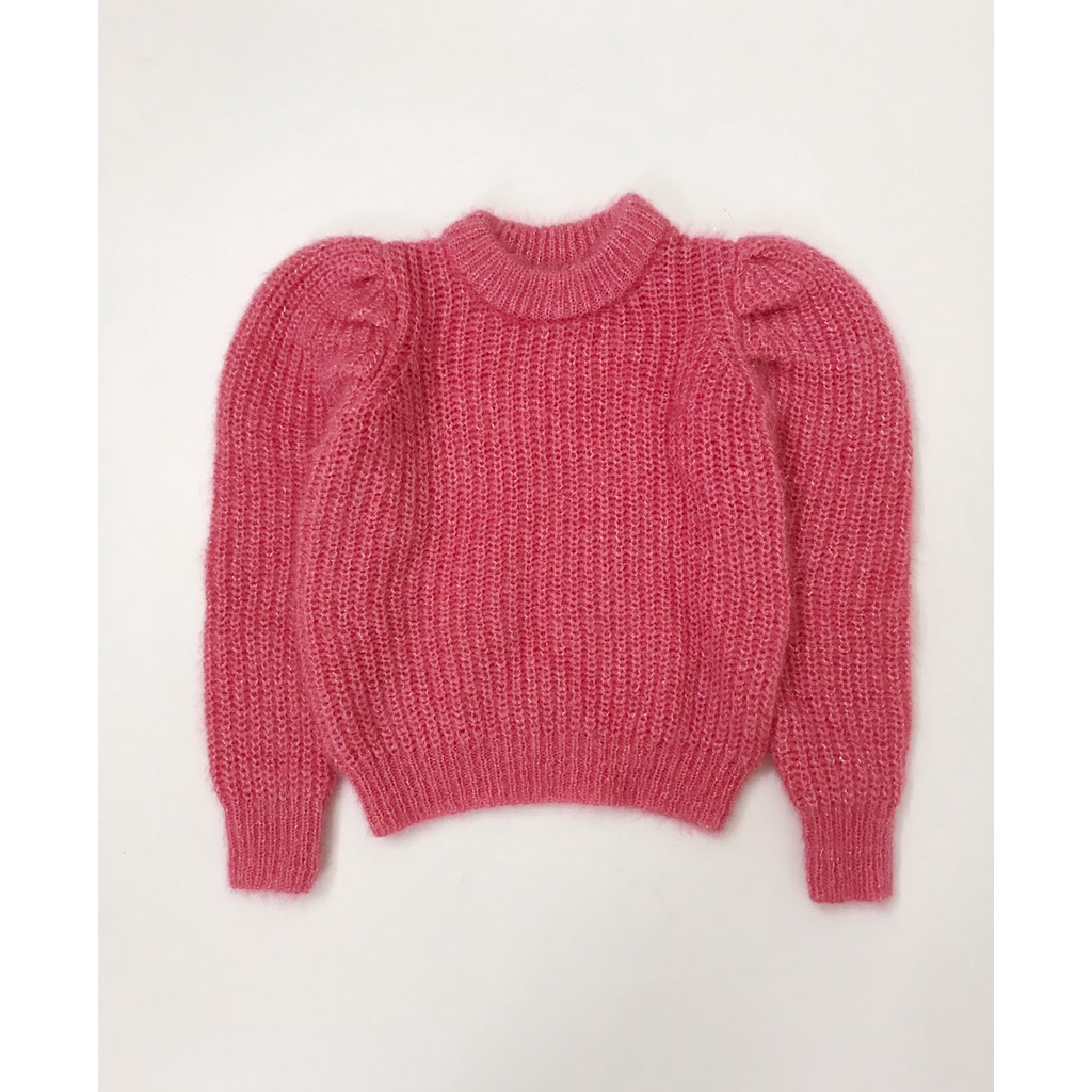 Áo len tay bồng xuất dư cho bé gái AIG001