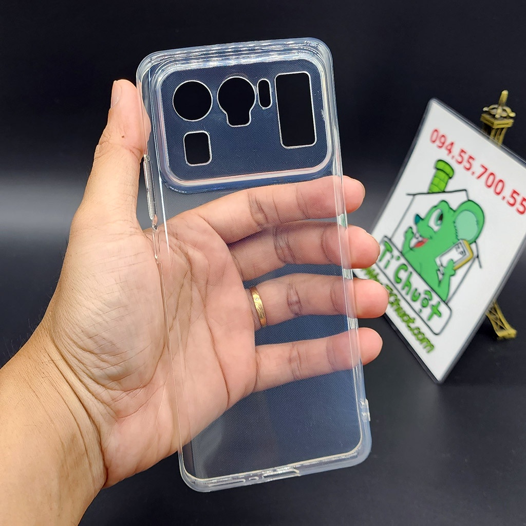 [Chính Hãng GOR-Ảnh Thật] Ốp lưng Xiaomi Mi 11 ULTRA Silicon Dẻo Trong Suốt