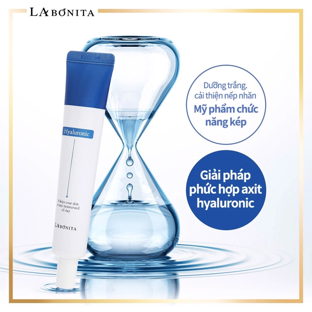 Kem Dưỡng Ẩm Sáng Da & Phục Hồi Da La Bonita Vital Hyaluronic Acid Cream 50ml