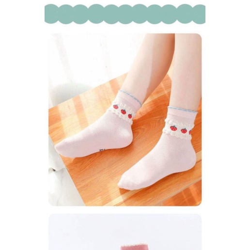 Set 5 đôi tất cho bé trai bé gái loại dày vừa