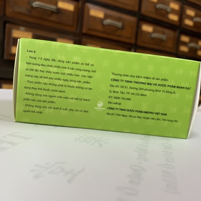 Cotaxoan - hắt hơi sổ mũi, đau nhức vùng đầu trán xoang - Hộp 50 viên