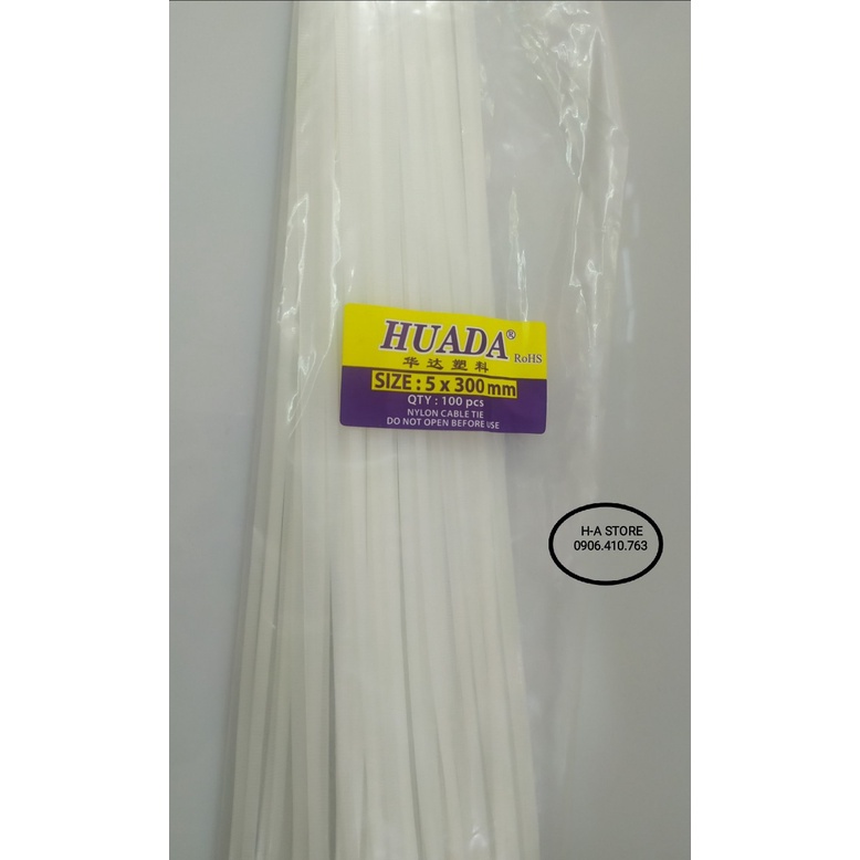 Dây rút nhựa Poly size 10cm / 15cm / 20cm / 25cm / 30cm / 40cm / 50cm