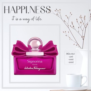 Nước hoa 🌟 nước hoa 𝐒𝐈𝐆𝐍𝐎𝐑𝐈𝐍𝐀 ribelle eau de parfum 5ml/10ml/20ml