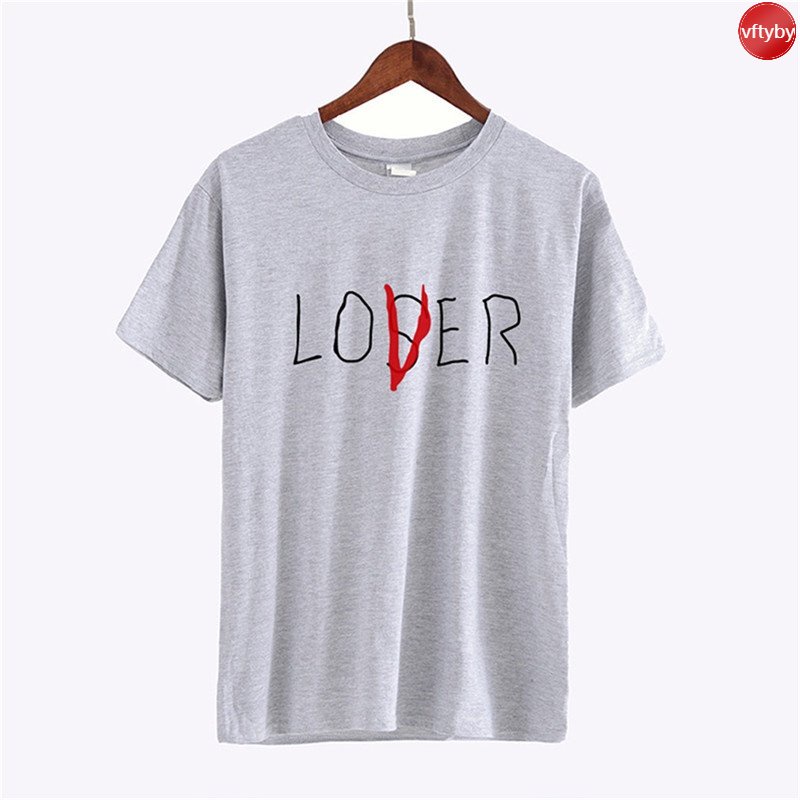 Áo Thun Cặp In Chữ Loser Vui Nhộn Thời Trang