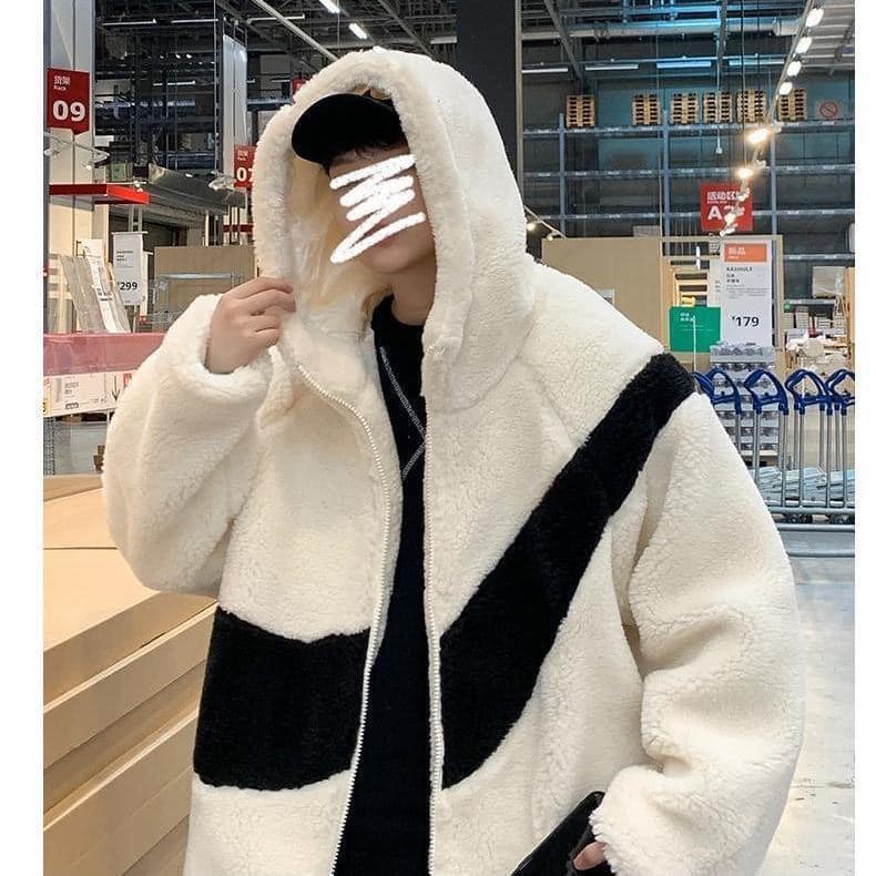 Áo Khoác,Áo Lông Dầy Dặn Form Rộng Nam Nữ