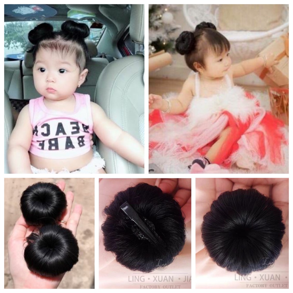 Búi tóc natra cho bé ( 1 cặp )
