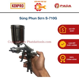 Súng phun sơn S-710G đầu 1.5mm kèm bình 400ml cao cấp