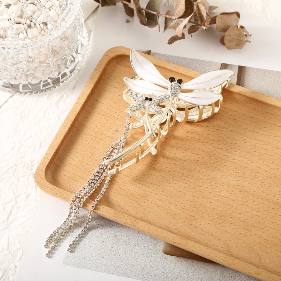Kẹp Tóc Hình Chuồn Chuồn Đính Đá Thời Trang
