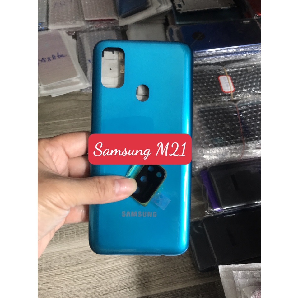 Bộ vỏ + sườn Samsung M21 chính hãng M215