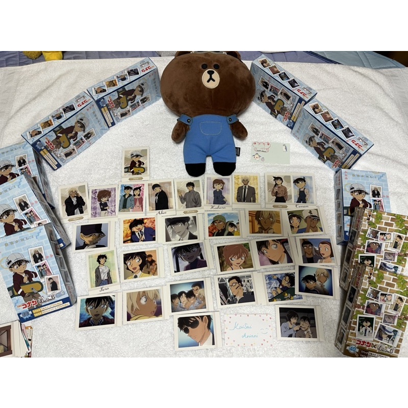 Pack nhân phẩm pola conan vol 3, thẻ bo góc hàng pickup chính hãng tại Nhật