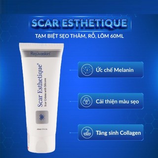  Kem Xóa Sẹo Thâm / Rỗ / Lõm Scar Esthetique Rejuvaskin 60ml - Scar Esthetique 60ml