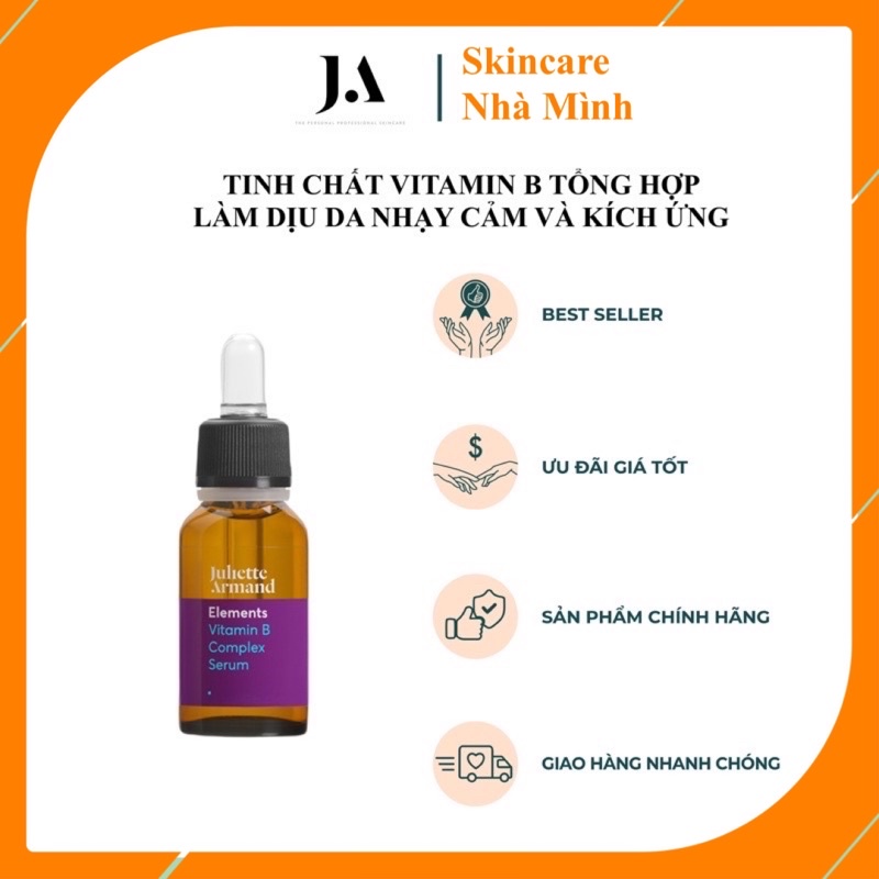 Tinh chất làm dịu da nhạy cảm và kích ứng Vitmin B Complex Serum Juliette Armand