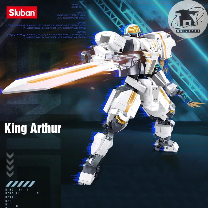 Đồ Chơi Lắp Ráp LEGO Robot Mô Hình Arthur Trong Game Super Mecha Champion Liên Quân Mobile - Người Máy B1115