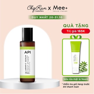Serum khử mùi hôi nách api mee natural, ngăn tiết mồ hôi, giảm thâm nách 6ml