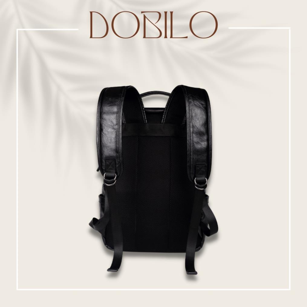 Balo Da Dobilo Unisex Chống Thấm Nước, Vừa Laptop 15 inch - BG08