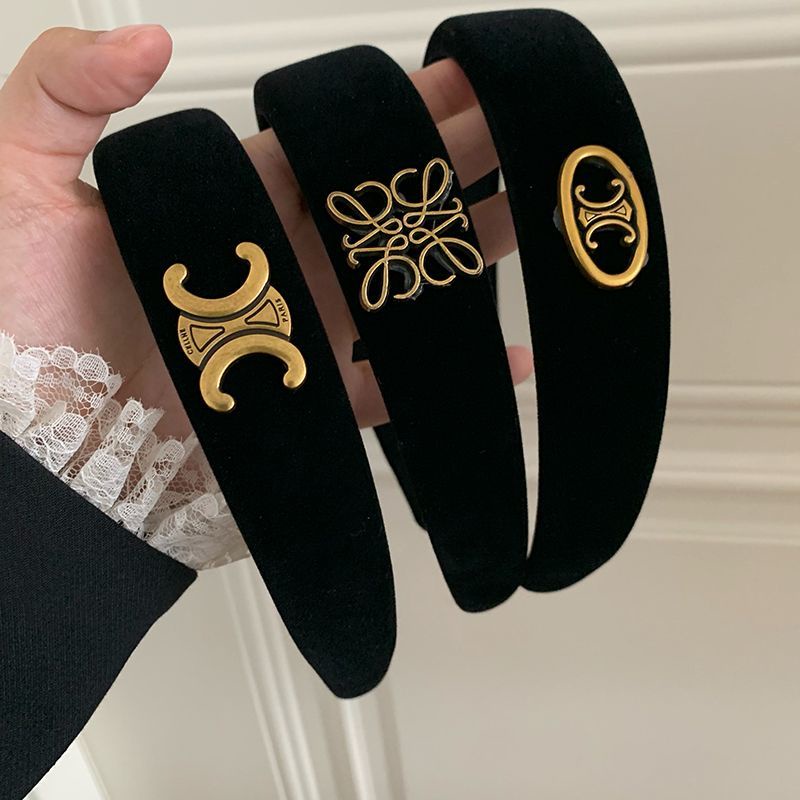 Kẹp Tóc Vải Nhung Màu Đen Phong Cách Trung Cổ Thời Trung Cổ Thời Trung Cổ Thời Trang Cho Nữ