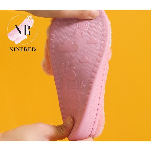 Dép Trong Nhà Cho Bé Trai Gái Thỏ Xinh Xắn NineRed Homewear - D75 - D105