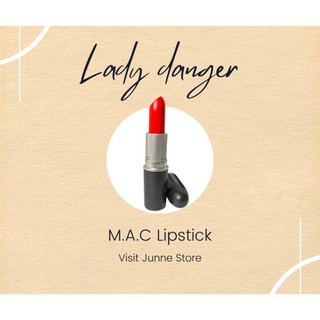Son lì Mac lady danger màu đỏ cam chính hãng