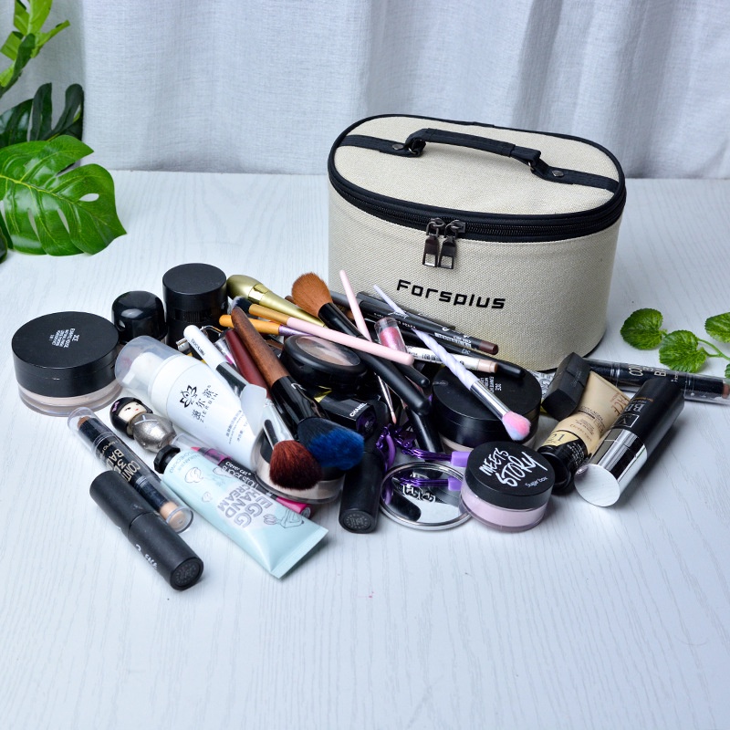 Túi Đựng Mỹ Phẩm Sức Chứa Lớn Phong Cách Hàn Quốc Ốp