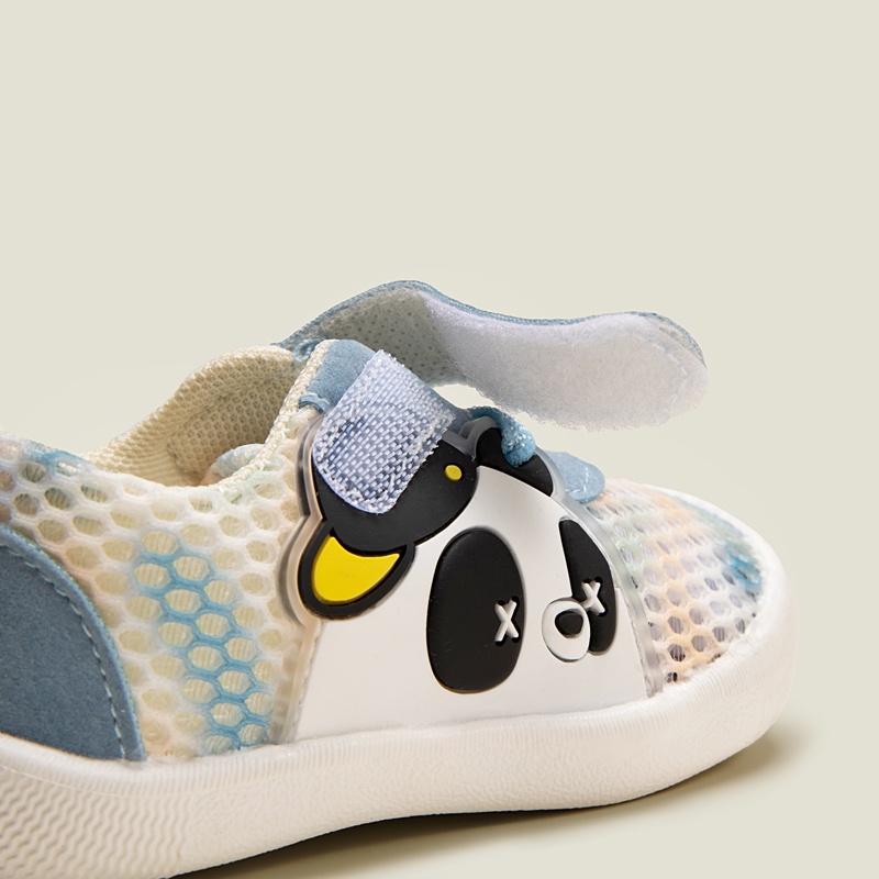 Sandal Cheerful Mario 2022 mớI có khóa dán cho bé chống trơn thoáng khí đế mềm