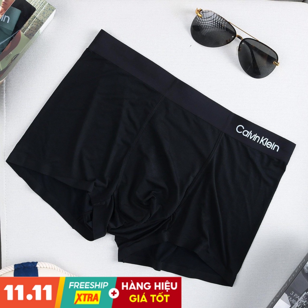 Quần lót nam thun lạnh CK thông hơi thoáng khí, boxer nam cao cấp - CK New. Combo 5 quần, đồ lót nam thông dụng.