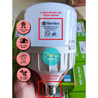 Bóng đèn LED Rạng Đông 30w dạng trụ | Sử dụng chip LED Samsung tiết kiệm điện | Bảo hành 2 năm