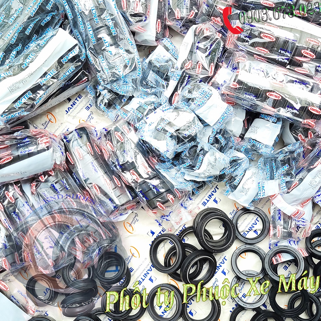 Phốt phớt giảm sóc phuộc trước & che bụi  Xe Máy Honda Yamaha các nhãn hiệu NOK, TTO, Nactec, OEM | KND Shops