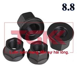 Đai ốc mặt bích - thép đen