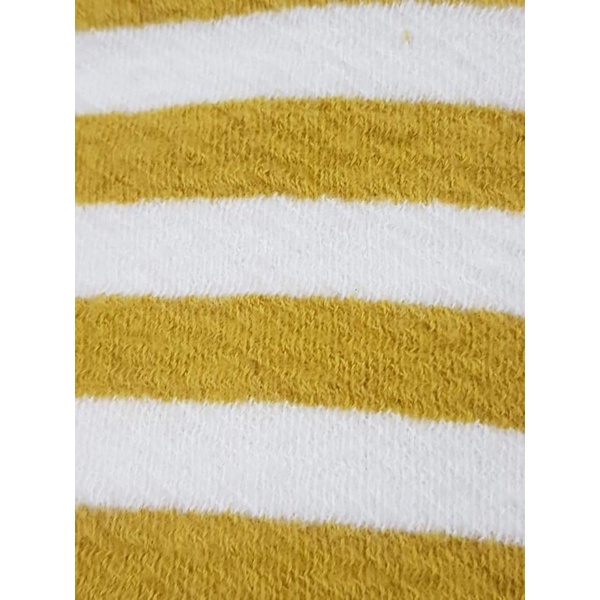 Áo kẻ xuất Hàn unisex Toto heros hai màu vàng xanh than