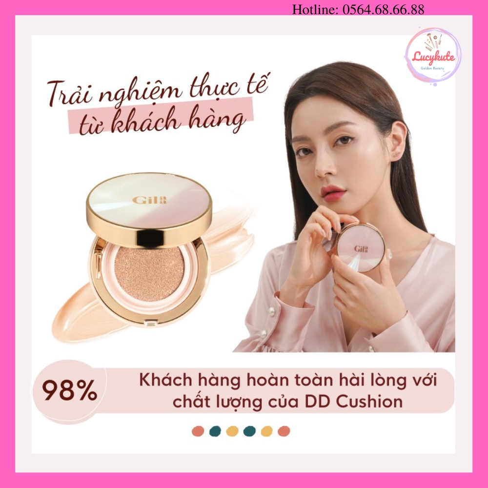 Phấn nước GILAA LONG WEAR DD CUSHION - SPF50+/PA+++