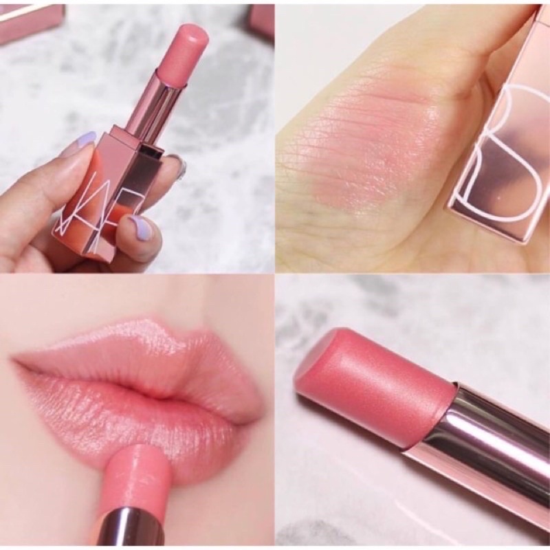 NARS Orgasm Afterglow Lip Balm 3g Orgasm- Son Dưỡng Ánh Nhũ Fullsize (Bill Mỹ)