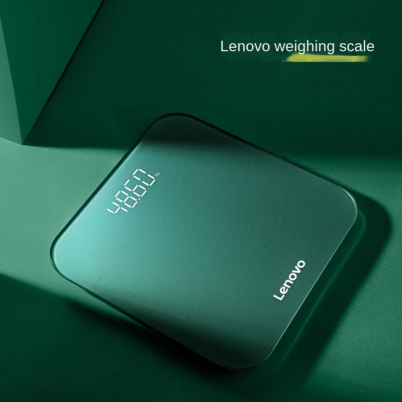 Cân Điện Tử Lenovo - Cân Hiển Thị Chính Xác, Kiểm Tra Thông Số Sức Khỏe, Mặt Kính Sang Trọng Cao Cấp