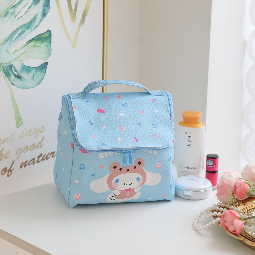 Túi Đựng Đồ Họa Tiết Sanrio Hello Kitty mymelody Kuromi Cinnamon Pochacco Dễ Thương Sáng Tạo