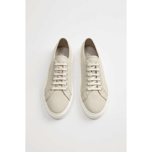 Giầy sneaker Zara xuất xịn nam nữ vải canvas
