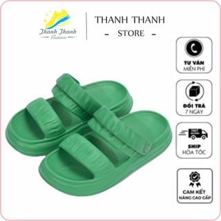 Dép nữ dép sandal bánh mì đế cao siêu êm hottrend 2022