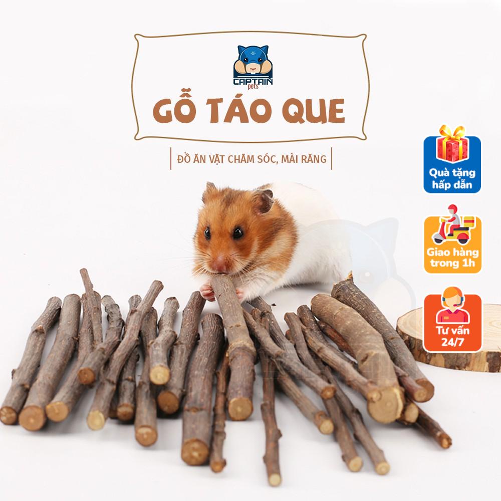 Đồ Ăn Vặt Cho Hamster - Gỗ táo mài răng 50g