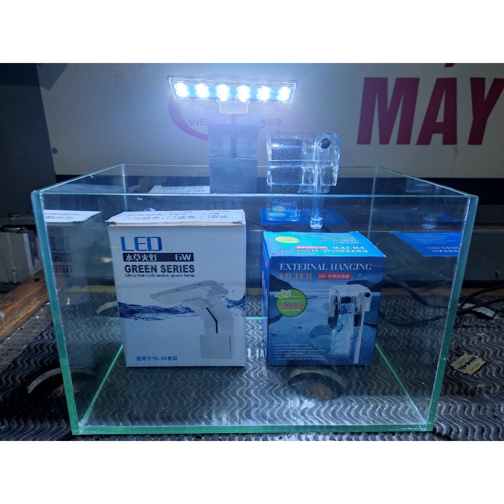Bể cá kt 20x20x35