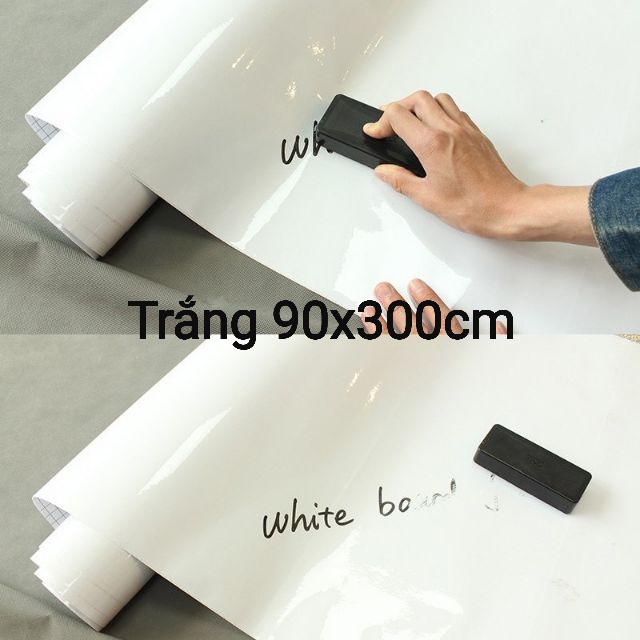 BẢNG VIẾT  DÁN TƯỜNG BẰNG NHỰA PVC LOẠI 300x90cm