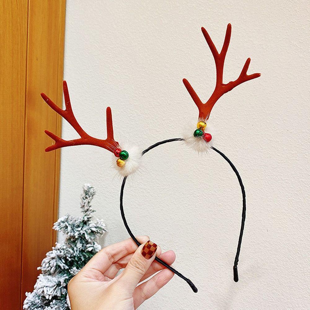 Cài Tóc Hình Sừng Hươu Đính Hoa Xinh Xắn Cho Bé Gái