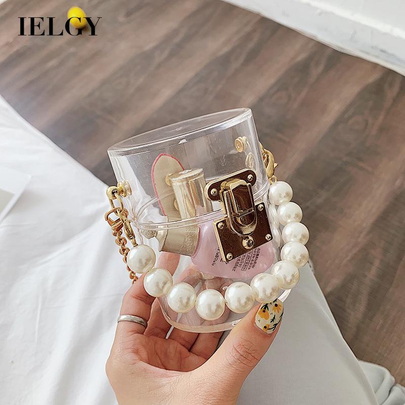 Túi Đeo Chéo mini Trong Suốt Thời Trang Cho Nữ