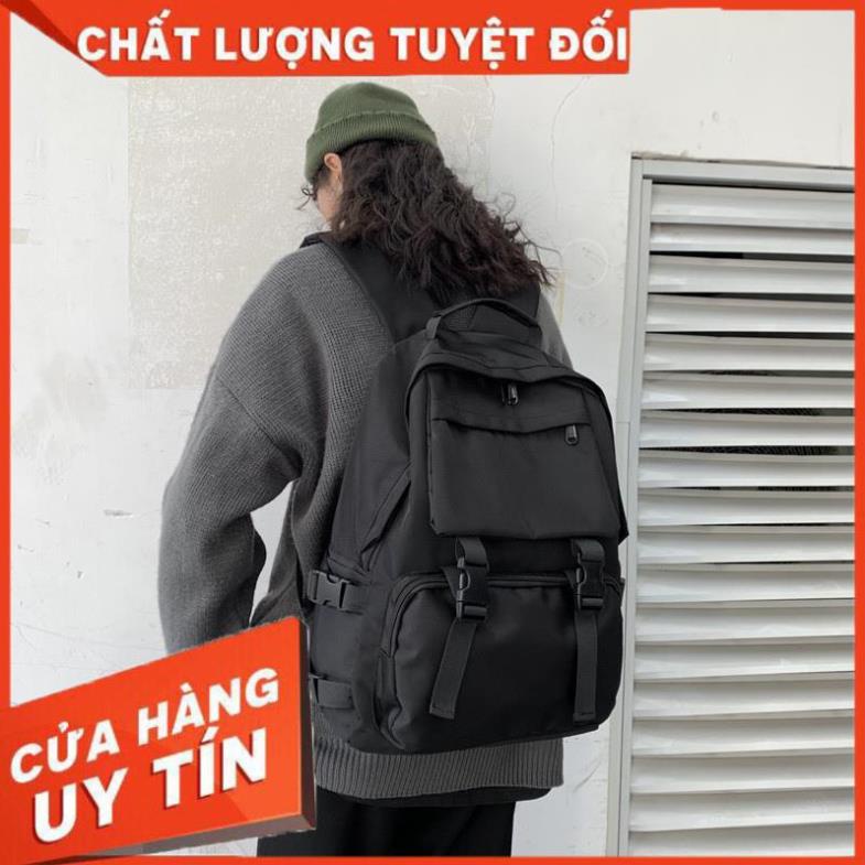 BALO ULZZANG BASIC ( chống thấm nước ) ( 2 khoá nhựa đen song song) KAKAPO
