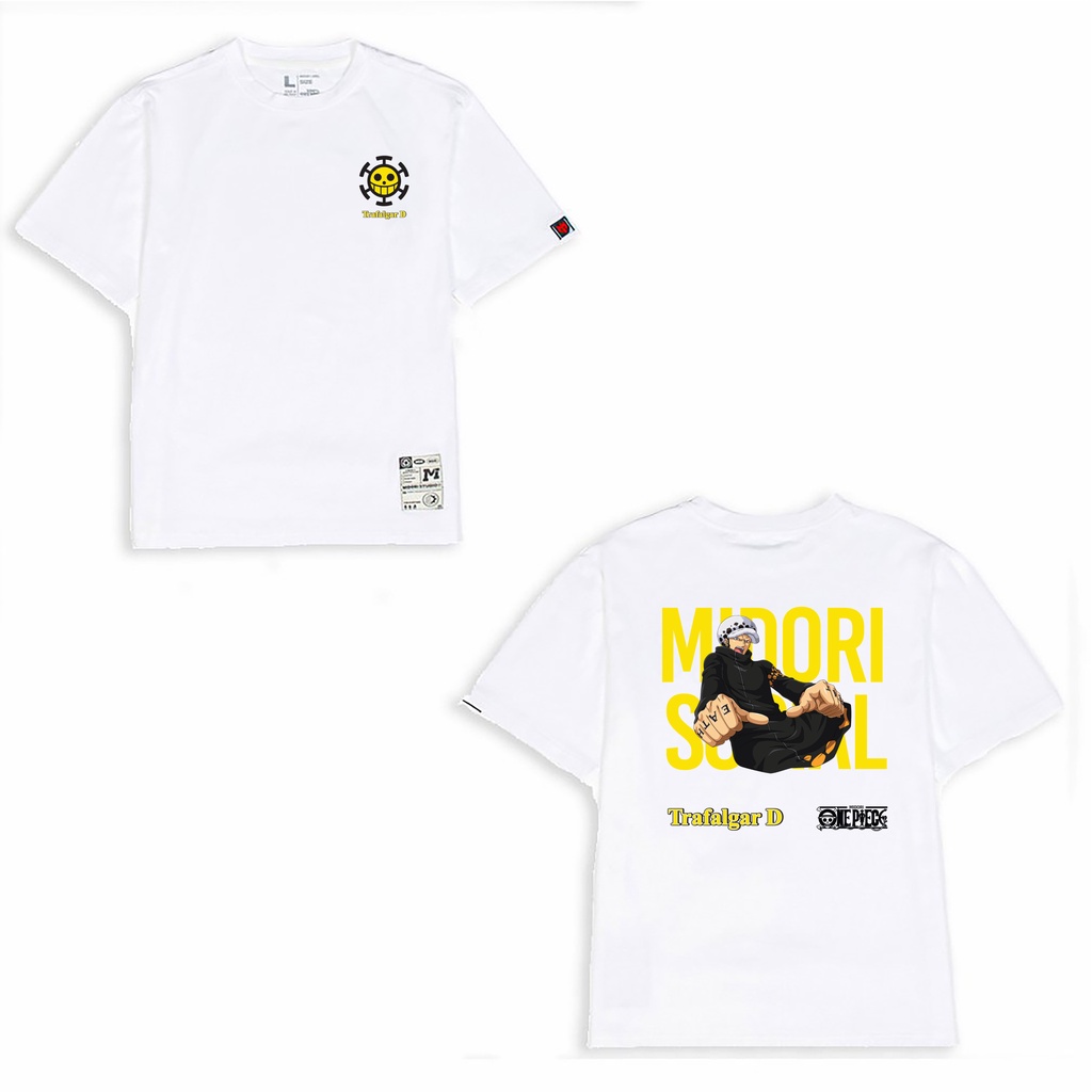 Áo thun Nam Nữ Form Rộng Tay Lỡ Phông Unisex TRAFALGAR D Local Brand Chính Hãng Midori M Studio