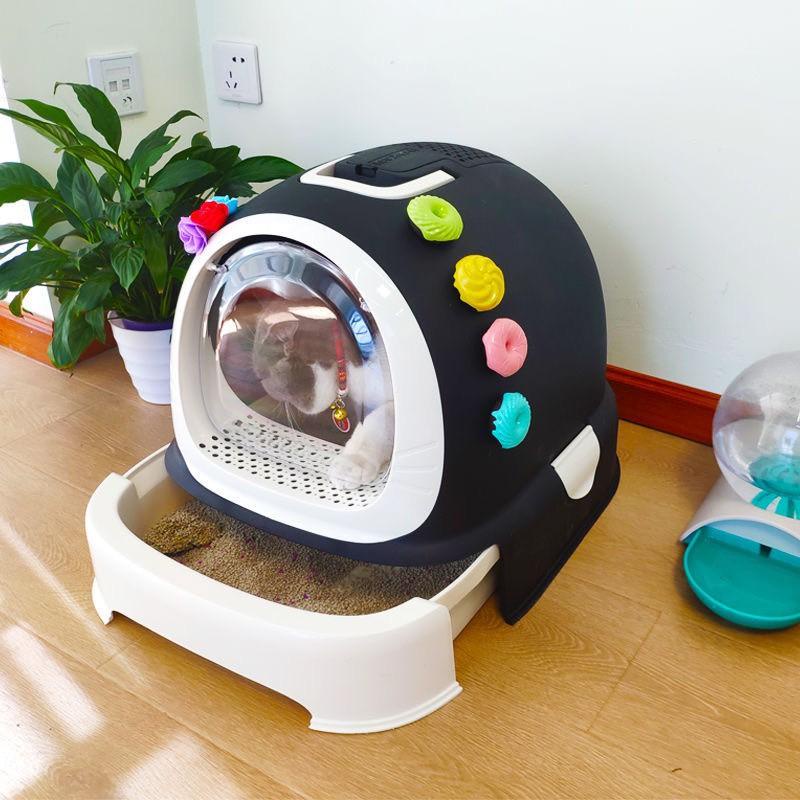 Combo 4 Viên Khử Mùi Khu Vực Vệ Sinh Của Chó Mèo Hình Thù Bánh Donut - An Toàn Cho Sức Khỏe