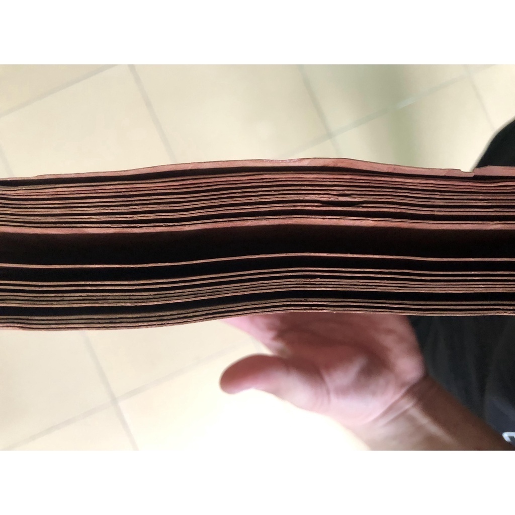 Ván lạng veneer Nurl Thông đỏ QC 0.6x220x310mm làm đồ trang trí, handmade, dán thùng loa.