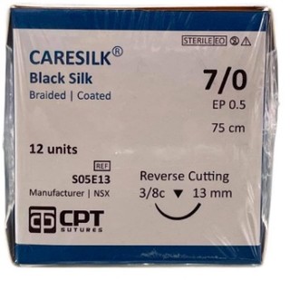 Chỉ phẫu thuật không tiêu cpt caresilk silk số 7/0 - s05e13