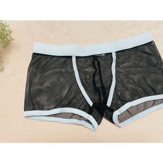 Quần lót nam boxer lưới size M