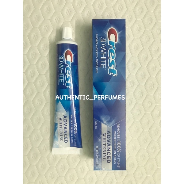 Kem đánh răng Crest 3D White Advanced Whitening 147g
