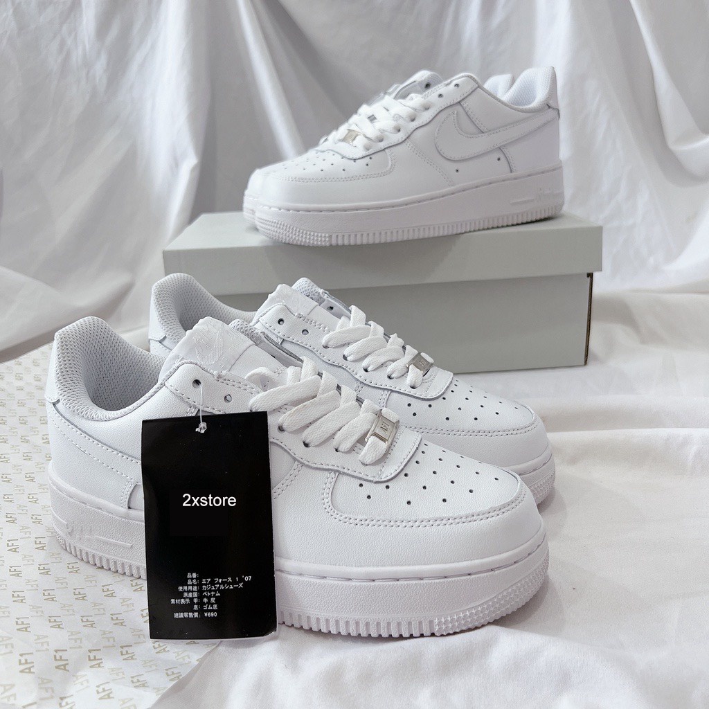 Giầy thể thao 2xstore trắng full siêu đẹp cao cấp Fullbox