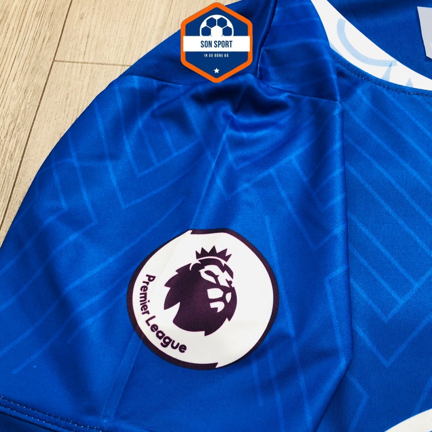 Bộ Quần Áo Bóng Đá Thun Thái CLB Chelsea Xanh