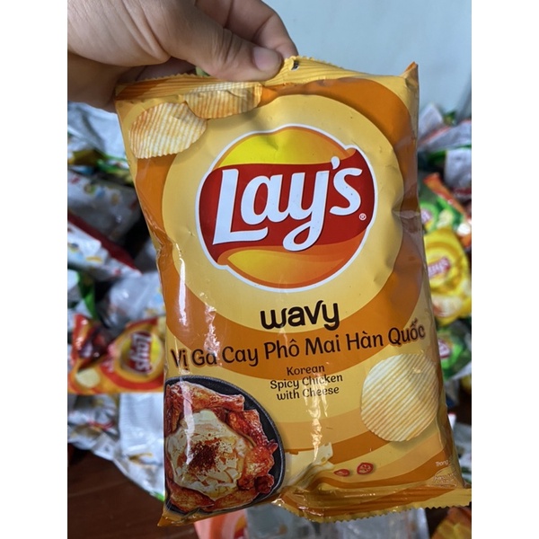 Combo 10gói snack Lays mix vị hàng lỗi, xẹp